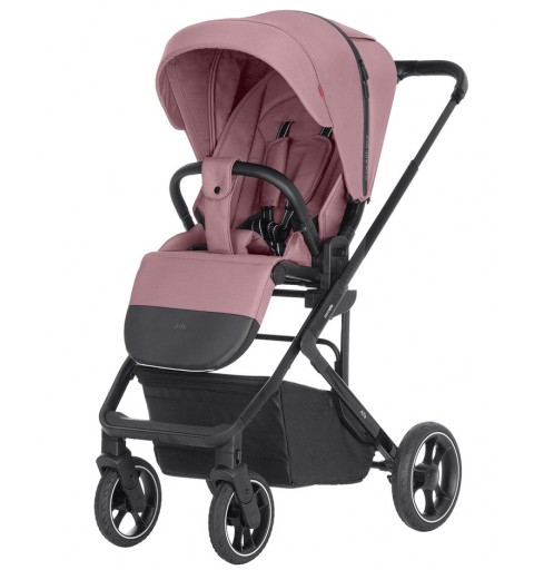 Carrello Alfa 2024 - wózek spacerowy z obracanym siedziskiem | Rouge Pink
